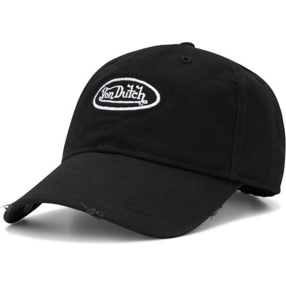 Vintage distressed baseball cap unisex cotton adjustable curved brim retro hat